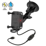 RAM-B-166-UN12W-1 RAM Mount Tough-Chargeâ„¢ 15W Wireless Charging Suction Cup Mount