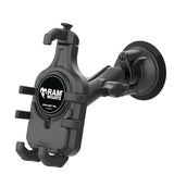RAM-B-166-PD5U RAM® Quick-Grip™ Pro Phone Mount with Twist-Lock™ Suction Cup - Medium