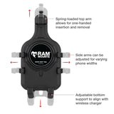 RAM-B-166-PD5U RAM® Quick-Grip™ Pro Phone Mount with Twist-Lock™ Suction Cup - Medium