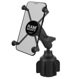RAP-B-299-4-UN10U RAM® X-Grip® Large Phone Mount with RAM® Stubby™ Cup Holder Base