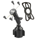 RAP-B-299-4-UN10U RAM® X-Grip® Large Phone Mount with RAM® Stubby™ Cup Holder Base
