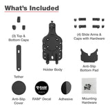 RAM-HOL-PD5U RAM Mounts Quick-Grip™ Pro Phone Holder