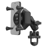 RAM-B-149Z-A-UN7-462 RAM® X-Grip® Phone Mount with Vibe-Safe™ & U-Bolt Base - Short