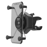RAM-HOL-UN10-462-400 X-Grip Large Phone Mount with Vibe-Safe & Small Tough-Claw