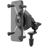 RAM-B-176-A-UN10-462 RAM® X-Grip® Large Phone Mount with Vibe-Safe™ & Fork Stem Base - Short