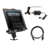 Arkon TAB42AMPSUSB Powered Locking Tablet Mount Security Bundle for Commercial and Enterprise - Android Compatible