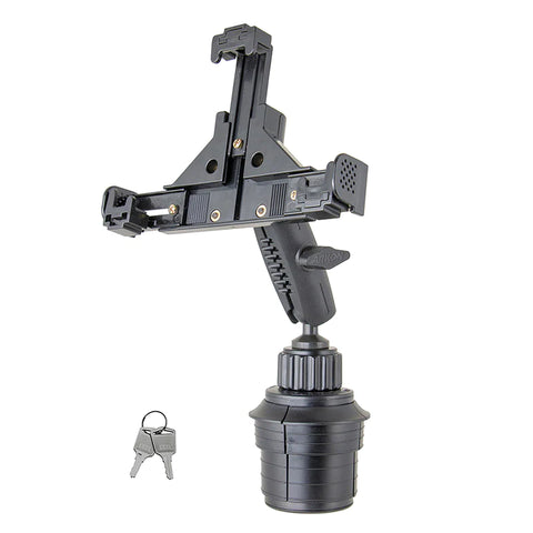 Arkon SM9RM023 Robust™ Locking Car or Truck Cup Holder Phone Mount