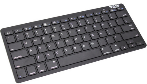 RAM-KB1-BT RAM Mounts Lightweight Bluetooth Keyboard - Synergy Mounting Systems