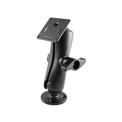 RAM-D-101U-2461 RAM Mounts 2.25" Diameter Ball Mount Round Base VESA 75mm X 75mm - Synergy Mounting Systems