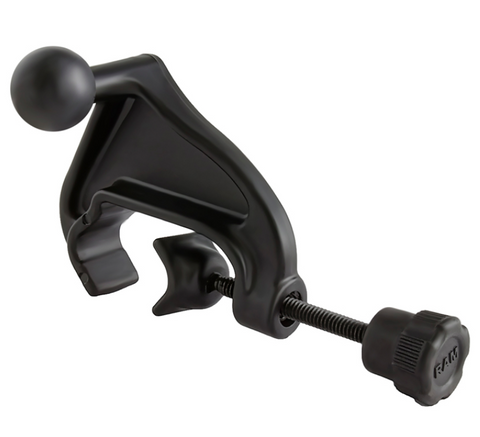 RAM-B-121BU RAM Mounts Yoke Clamp Base with B-Size 1-Inch Ball - Synergy Mounting Systems