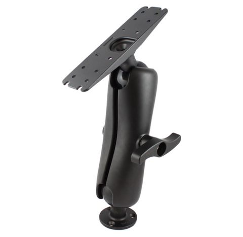 RAM-E-111U RAM Mounts E-Size (3.38-Inch Rubber Ball) Large Marine Electronics Mount - Synergy Mounting Systems