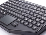 iKey SL-86-911-TP Rugged Backlit Mountable Keyboard with Touchpad (USB) - Synergy Mounting Systems