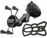 RAP-B-166-2-UN7U RAM X-Grip® Phone Mount w/Twist-Lock™ Low Profile Suction Base
