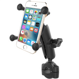 RAM-B-408-75-1-UN7U RAM Mounts X-Grip® Phone Mount with RAM® Torque™ Medium Rail Base - Synergy Mounting Systems
