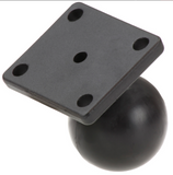 RAM-347U RAM Mounts 1.5 Inch C-Size Ball Adapter with AMPS Plate - Synergy Mounting Systems