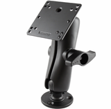 RAM-D-101U-246 RAM Mounts Double Ball Mount with 100x100mm VESA Plate - Synergy Mounting Systems
