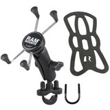 RAM-B-149Z-UN10U RAM Mounts X-Grip® Large Phone Mount with Handlebar U-Bolt Base - Synergy Mounting Systems