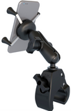 RAM-B-400-UN7 RAM Mounts X-Grip® Phone Mount with RAM® Tough-Claw™ Small Clamp Base - Synergy Mounting Systems
