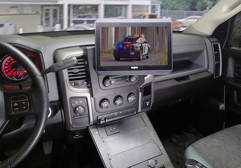 Havis C-DMM-2016 Dash Mount for 2013-2019 Dodge Ram 1500, 2500, 3500 Retail, 1500 Special Services Police, and 1500 Tradesman Pickup Trucks with "Classic" DS Body style - Synergy Mounting Sys