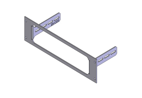 Havis C-EB25-CDS-1P 1-Piece Equipment Mounting Bracket, 2.5" Mounting Space, Fits Motorola Cdm 750, 1250, 1550 - Synergy Mounting Systems