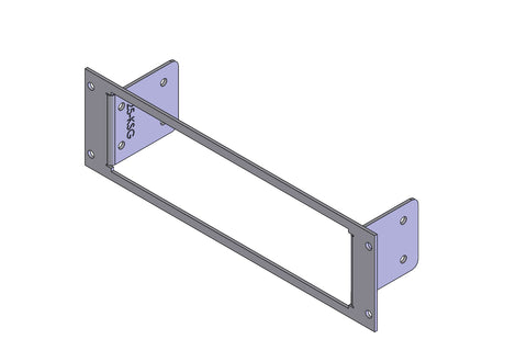 Havis C-EB25-KSG-1P 1-Piece Equipment Mounting Bracket, 2.5" Mounting Space, Fits Misc. Kustom G3 Digital Eyewitness DVR - Synergy Mounting Systems