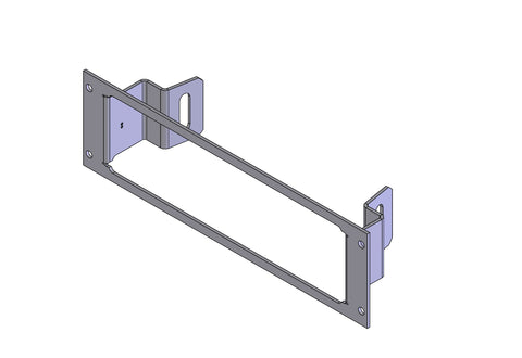 Havis C-EB25-MA5-1P 1-Piece Equipment Mounting Bracket, 2.5" Mounting Space, Fits Motorola Spectra A5, A7, Astro Digital Spectra W5, XTL5000 W4, XTL5000 W5 - Synergy Mounting Systems