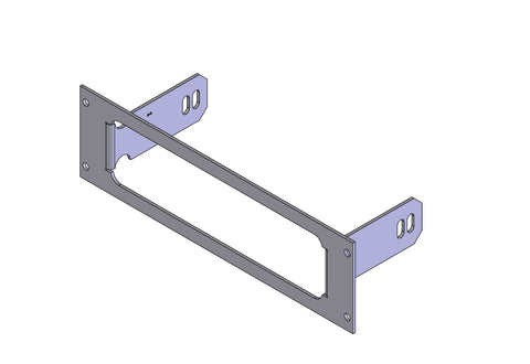 Havis C-EB25-MPM-1P 1-Piece Equipment Mounting Bracket, 2.5" Mounting Space, Fits Motorola PM 400 - Synergy Mounting Systems