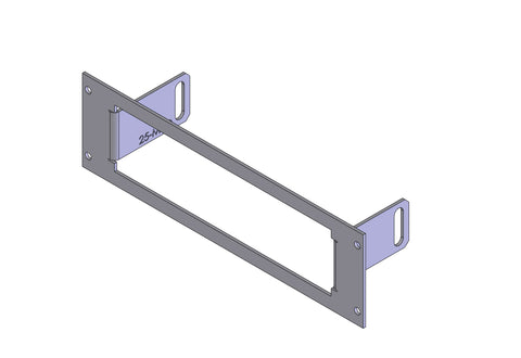Havis C-EB25-MRD-1P 1-Piece Equipment Mounting Bracket, 2.5" Mounting Space, Fits Motorola Radius & MOTOTRBO Radios - Synergy Mounting Systems