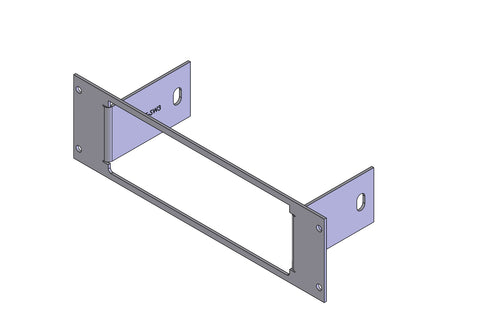 Havis C-EB25-SW3-1P 1-Piece Equipment Mounting Bracket, 2.5" Mounting Space Fits Federal Signal SW300 - Synergy Mounting Systems