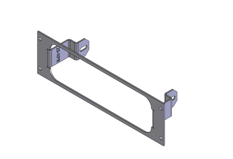 Havis C-EB25-XPR-1P 1-Piece Equipment Mounting Bracket, 2.5" Mounting Space, Fits Motorola XPR4550, XPR4380, XPR4580 & XPR4350 radio - Synergy Mounting Systems