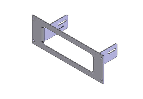 Havis C-EB30-A11-1P 1-Piece Equipment Mounting Bracket, 3" Mounting Space, Fits Icom A110 Radio - Synergy Mounting Systems