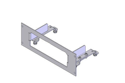 Havis C-EB30-VHD-1P 1-Piece Equipment Mounting Bracket, 3" Mounting Space, Fits 10-8 Video model HD4 DVR - Synergy Mounting Systems