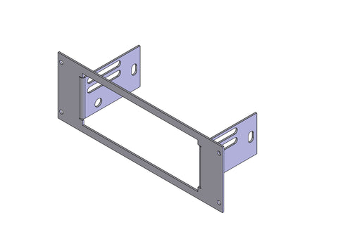 Havis C-EB30-W29-1P 1-Piece Equipment Mounting Bracket, 3" Mounting Space, Fits Whelen 295HFSC9 - Synergy Mounting Systems