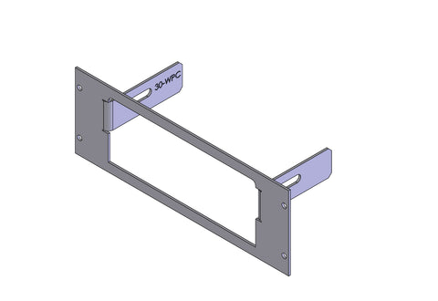 Havis C-EB30-WPC-1P 1-Piece Equipment Mounting Bracket, 3" Mounting Space, Fits Whelen Power Control Center - Synergy Mounting Systems