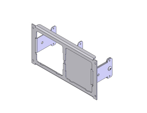 Havis C-EB45-APX-1P 1-Piece Equipment Mounting Bracket, 4.5" Mounting Space, Fits Motorola APX-6000/7000 chargers - Synergy Mounting Systems