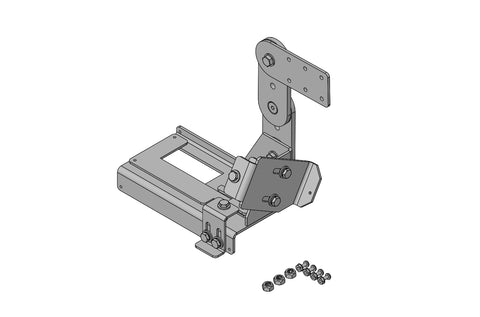 Havis C-FAM-113 Flex Arm Mount For 2014-2018 Silverado / Sierra 1500 Pickup, 2015-2018 Silverado / Sierra 2500 And 3500 Pickup, 2015-2020 Retail Suburban / Retail Yukon Xl And Tahoe Police Pu