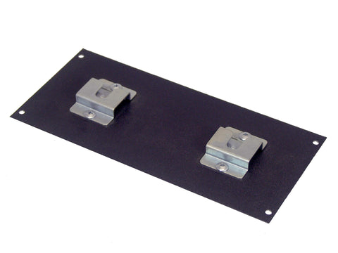 Havis C-FP4-MC2 4" Filler Plate With 2 Mic Clips - Synergy Mounting Systems