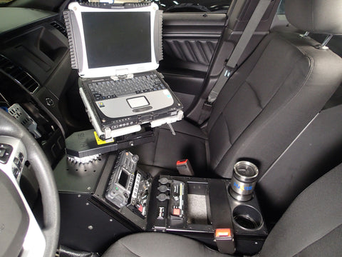 Havis C-VS-0812-INSE 2013-2019 Ford Interceptor Sedan Vehicle Specific 20" Console - Synergy Mounting Systems
