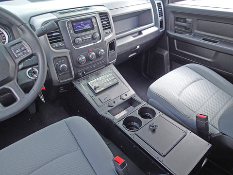 Havis C-VS-0814-RAM-2 2013-2021 Dodge Ram 1500 Special Services Police Truck Vehicle Specific 22" Console - Synergy Mounting Systems