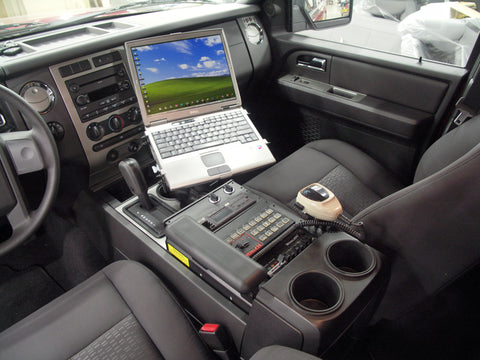 Havis C-VS-1200-EXPD-1 2007-2017 Ford Expedition Vehicle Specific 12" Console - Synergy Mounting Systems