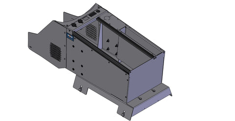 Havis C-VS-2000-TAH-2 2015-2020 Chevrolet Tahoe Police Pursuit Vehicle Specific 12.5" Wide 20" Long Console - Synergy Mounting Systems