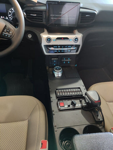 Havis C-VS-2200-EXPL Vehicle-Specific 22" Flat Console for 2020-2021 Ford Explorer - Synergy Mounting Systems