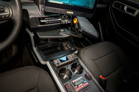 Havis C-VSX-1800-INUT 2020-2021 Ford Interceptor Utility VSX Console with Front Bin - Synergy Mounting Systems