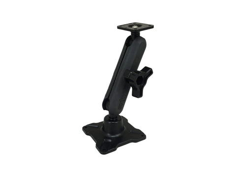 Havis DBM-1100-KL-0104 Dual Ball Mount with 1.00" Knob-Style Long Housing, One Standard AMPS Plate & One Long VESA 75 Plate