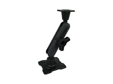 Havis DBM-1100-KL-0204 Dual Ball Mount with 1.00" Knob-Style Long Housing, One Long AMPS Plate & One Long VESA 75 Plate