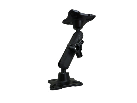 Havis DBM-1100-KL-0404 Dual Ball Mount with 1.00" Knob-Style Long Housing & Two Long VESA 75 Plates