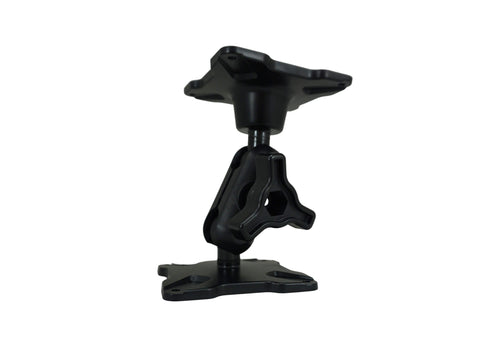 Havis DBM-1100-KS-0304 Dual Ball Mount with 1.00" Knob-Style Standard Housing, One Standard VESA 75 Plate & One Long VESA 75 Plate