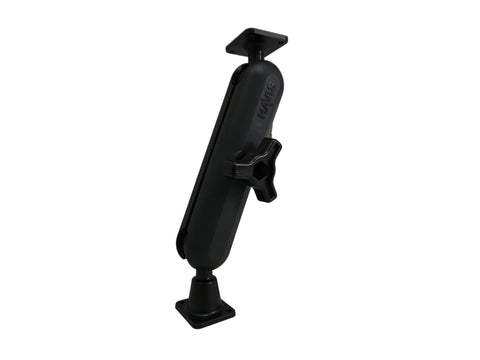 Havis DBM-1150-KL-0102 Dual Ball Mount with 1.50" Knob-Style Long Housing, One Standard AMPS Plate & One Long AMPS Plate
