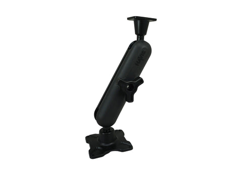 Havis DBM-1150-KL-0204 Dual Ball Mount with 1.50" Knob-Style Long Housing, One Long AMPS Plate & One Long VESA 75 Plate