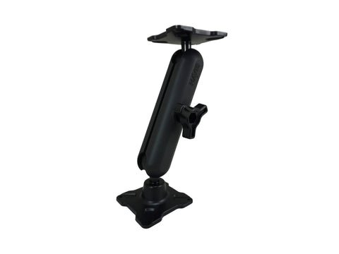 Havis DBM-1150-KL-0304 Dual Ball Mount with 1.50" Knob-Style Long Housing, One Standard VESA 75 Plate & One Long VESA 75 Plate